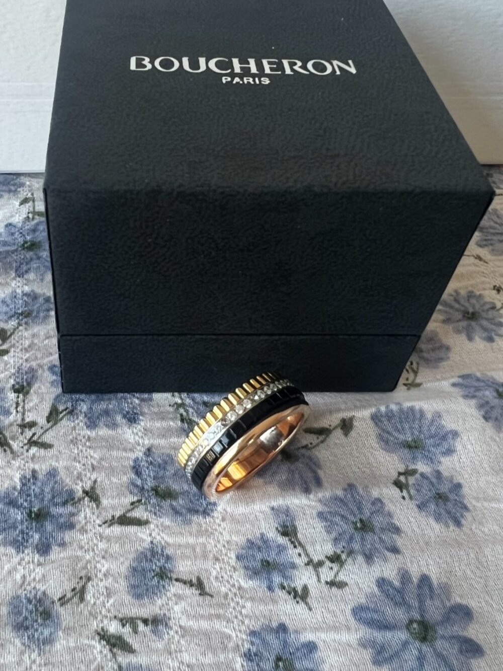 Boucheron Quatre Rose Gold Ring - Picture 3 of 7